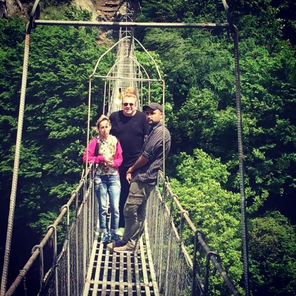 Экскурсия на навесном мостике, Лагич