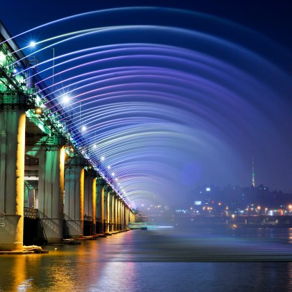 Экскурсия Seoul Banpo Bridge water show