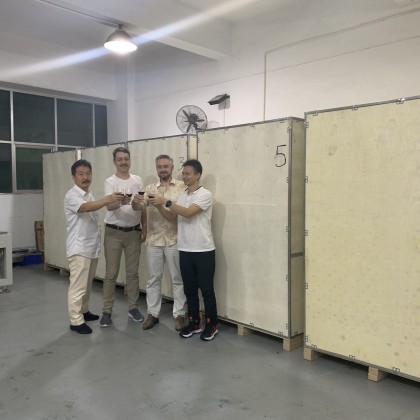 Перевод на заводе успешно завершилась приемка оборудований по производству RFID атенн