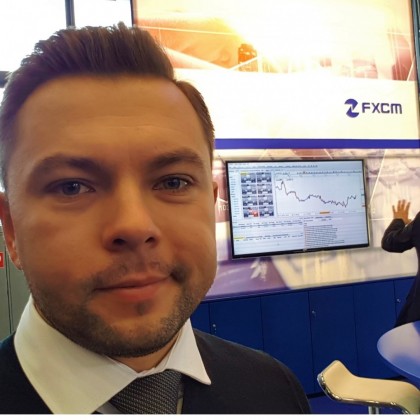 Переводчик Денис на выставке Trading Messe