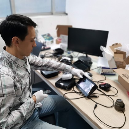 Перевод на заводе Проверка видеорегистраторов