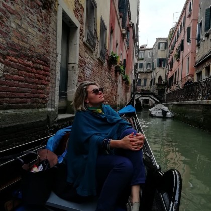 Экскурсия в Венеции. Иногда тоже хочется покатиться на гондоле...