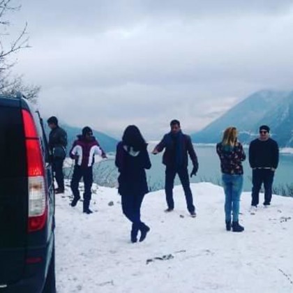 Экскурсия в Грузии, Ананури