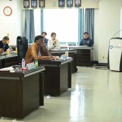 Перевод на переговорах с Министерством природных ресурсов Малайзии и Корейской Экологической Корпорацией