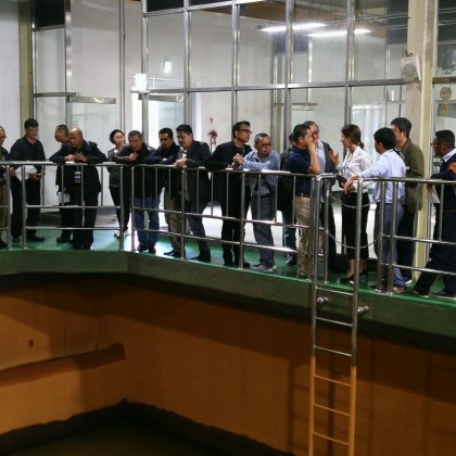 Перевод на заводе водоочистки (перевод экскурсии по заводу)