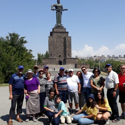 Экскурсия в Парке Победы, Ереван