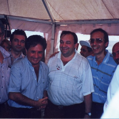 Переводчик Карлос на выставке Сельхоз с губернатором Буэнос Айрес