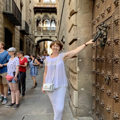 Экскурсия в Барселоне, в готическом квартале