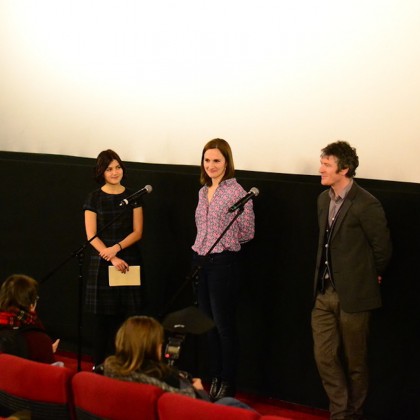 Перевод на показе фильма в рамках недели Ирландии