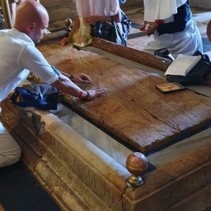 Экскурсия в Храме Гроба Господня, Иерусалим