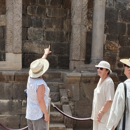 Экскурсия в Ум эль Канати, древнее еврейское поселение на севере Израиля