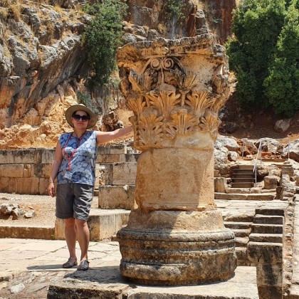 Экскурсия в Баниасе (Кесария Филипова), север Израиля