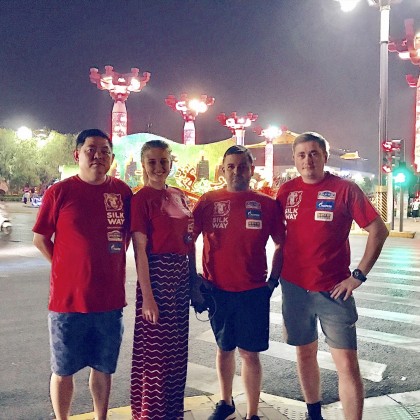 Перевод на переговорах с Шелковый путь Ралли Москва-Казахстан - Китай