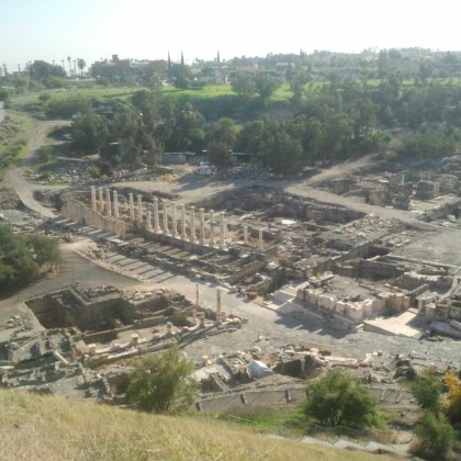 Экскурсия древний Скитополис, Израиль