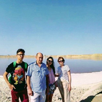 Экскурсия на Розовом озере