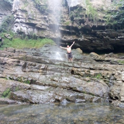 Экскурсия в Ленкоране, Водопад в Ярдымлы