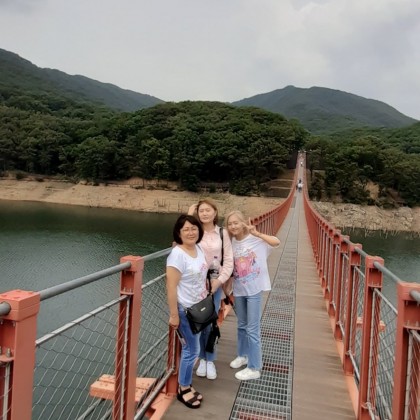 Экскурсия в Сеуле, Паджу, шатающийся мост