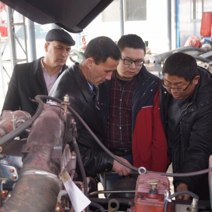 Перевод на заводе пожарных машин