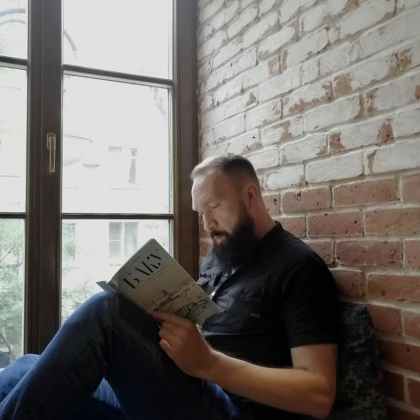 Переводчик Alexey на выставке Книжная ярмарка