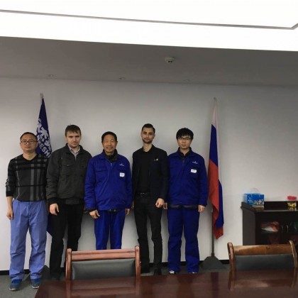 Перевод на переговорах с руководством завода