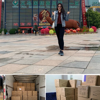 Переводчик Ирина на выставке yiwu international выставки 2019