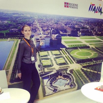 Переводчик Варвара на выставке Mitt (Moscow International Touristic Exhibition)