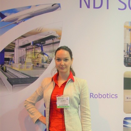 Переводчик Марина на выставке Переводчик в Париже на выставку JEC COMPOSITE