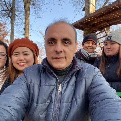 Экскурсия с гостями из Филиппин на озере Парз.