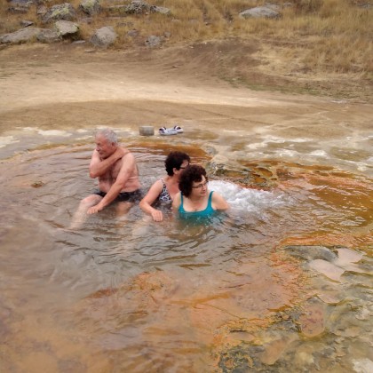 Экскурсия Гости из Израиля, горячие источники в Джермуке.