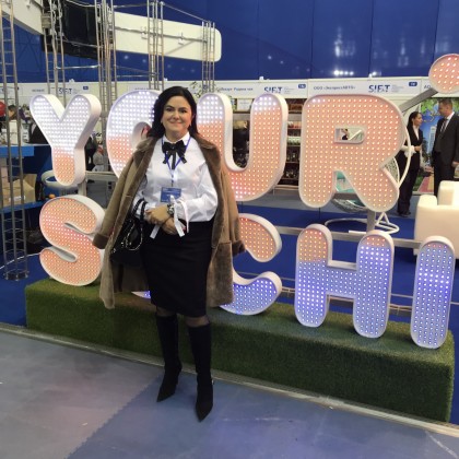 Переводчик Nonna на выставке Международный туристский форум