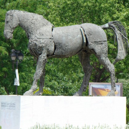 Экскурсия Лариса-столица Фессалии, Символ города-Буцефал