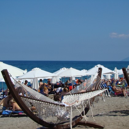 Экскурсия Пиерия, пляж на Олимпийской Ривьере