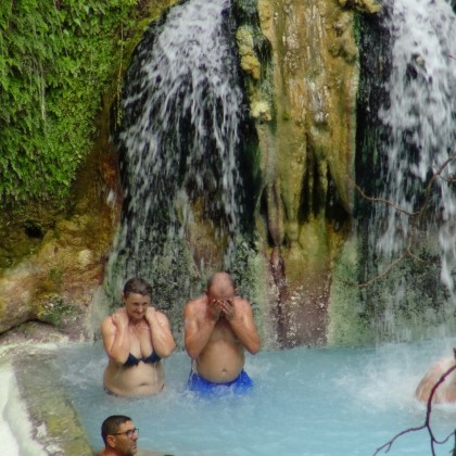 Экскурсия Аридея, Термальные источники Позар