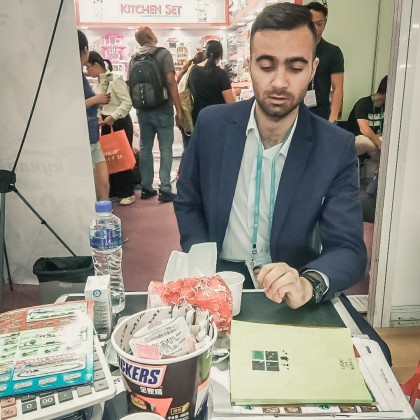 Переводчик Vladislav на выставке Canton Fair