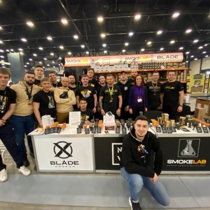 Перевод на выставке "Hookah Club Show 2020" для компании "Smokelab"