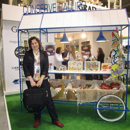 Переводчик Алёна на выставке CIBUS