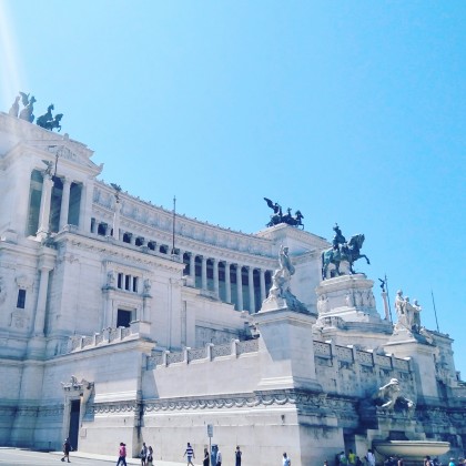 Экскурсия Обзорная по Риму, вид с площади Венеции