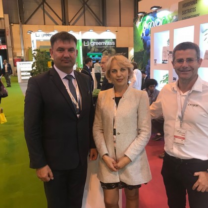 Перевод на переговорах с Переговоры между производителями ягодной продукции Испании и России