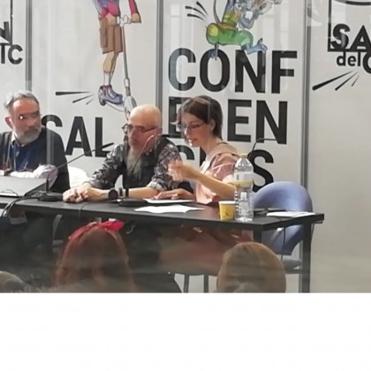 Перевод на фестивале Salón de Comic