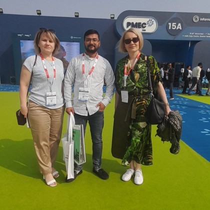 Переводчик Арслан на выставке CPHI pharma