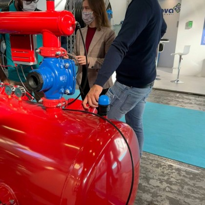 Переводчик Irina на выставке EIMA