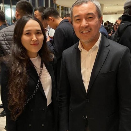 Перевод на форуме для делегации из Казахстана