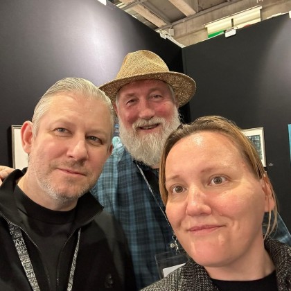 Переводчик Maria на выставке Художественная выставка в выставочном центре Порт де Версаль.е