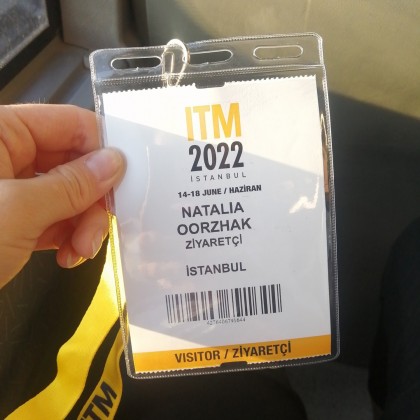 Переводчик Natalia на выставке Выставка текстильного оборудования