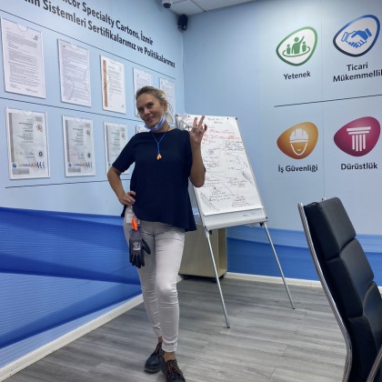 Перевод на заводе Упаковка