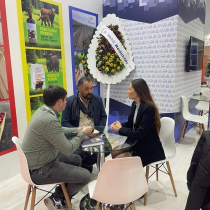 Переводчик ЮлияБарут на выставке AGROEXPO