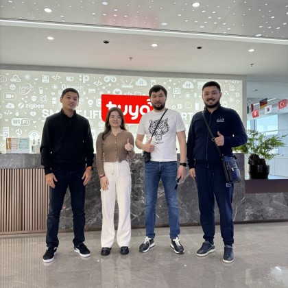 Перевод на переговорах с представителями платформы "Tuya"