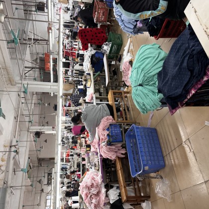 Перевод на заводе Размещение заказа на производство партии одежды