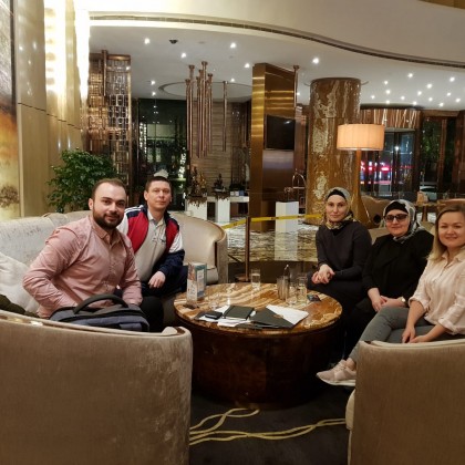 Перевод на переговорах с турецким производителем мебели