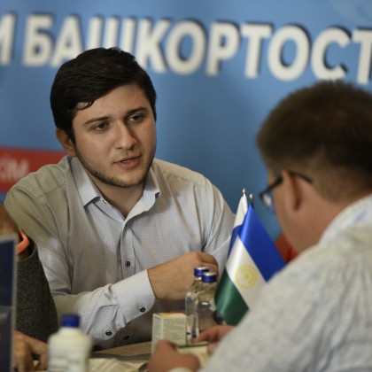 Перевод на переговорах с Делегацией Башкортостана